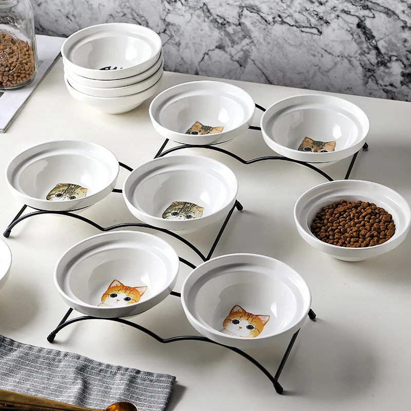 Safe Cat Food Bowl